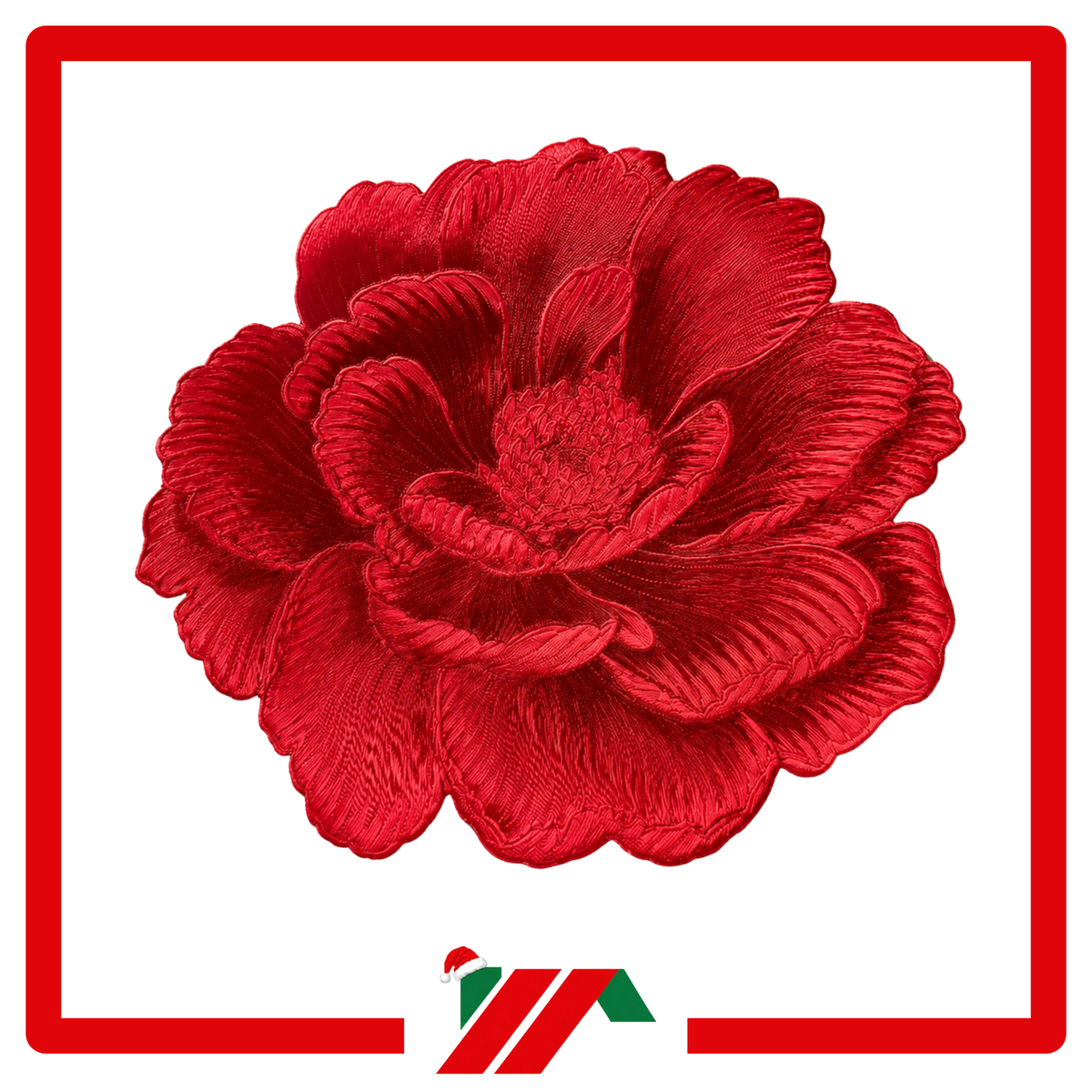 INDIVIDUAL NAVIDEÑO FLOR (SET)