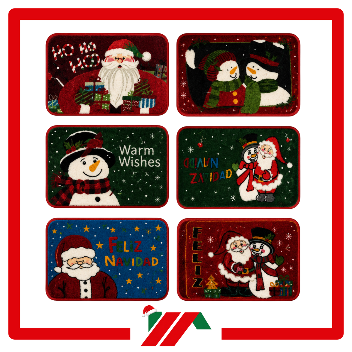 PISO ALFOMBRA NAVIDEÑO