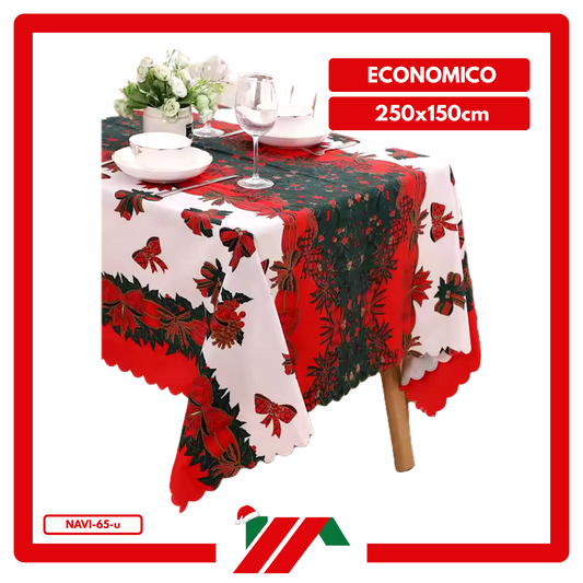 MANTEL DE MESA NAVIDEÑO ECONOMICO