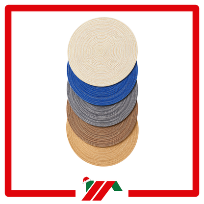 INDIVIDUAL REDONDO PVC (SET)