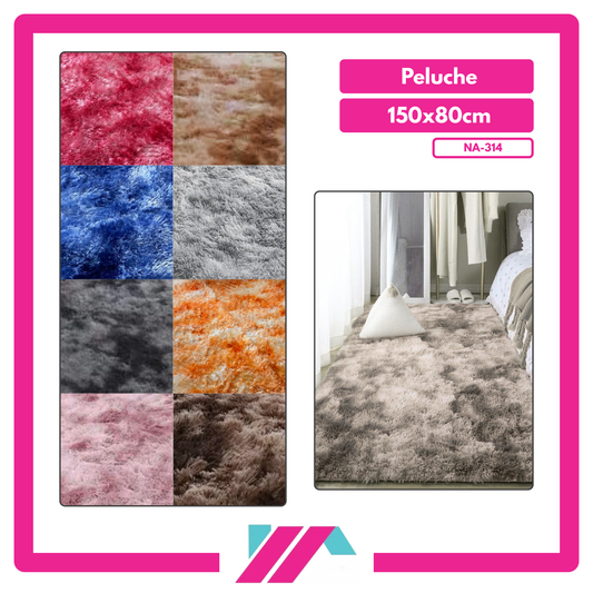 ALFOMBRA PELUCHE JASPEADO - 150X80CM